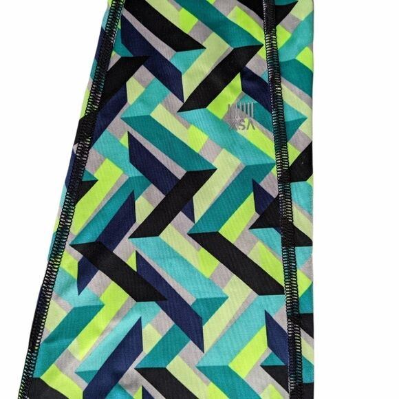 Victoria's Secret VSX Sport Women Blue Active graphic yoga Pants XS @M2 - Picture 5 of 10